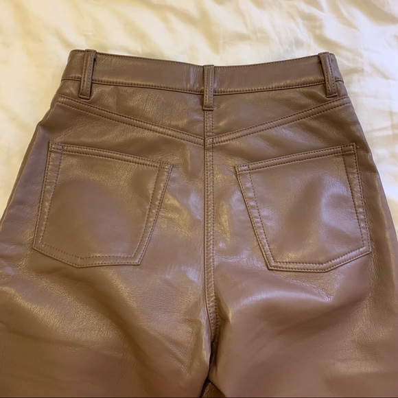 Aritzia Wilfred The Melina Pant Caramelized Walnut Size 0 Short - Picture 10 of 10